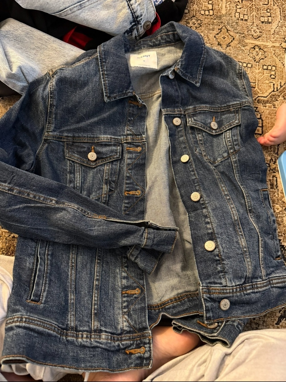 Old navy Classic Dark Wash Denim Jacket